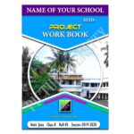 project work cover_page 2019,psd Picturedensity School front page