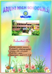 School project cover pages psd 5 in one pack » Picture Density