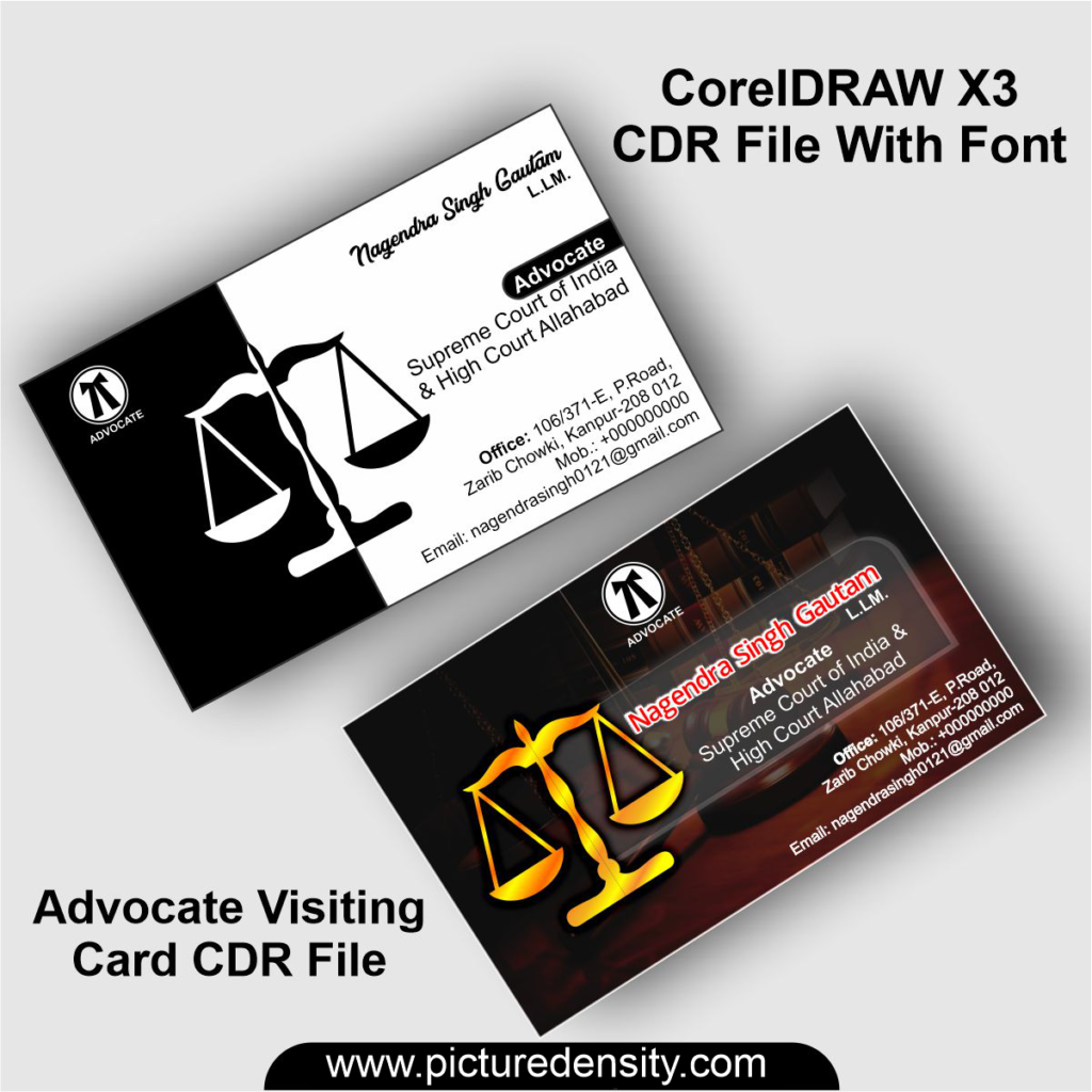 Advocate Visiting Card