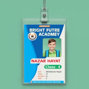 School Identity Cards, School ID Card Template CDR File