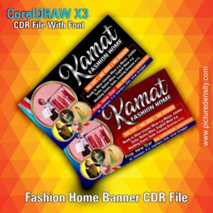 Fashion Home Banner CDR File