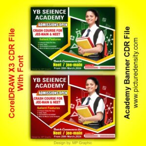 Academy Banner CDR File